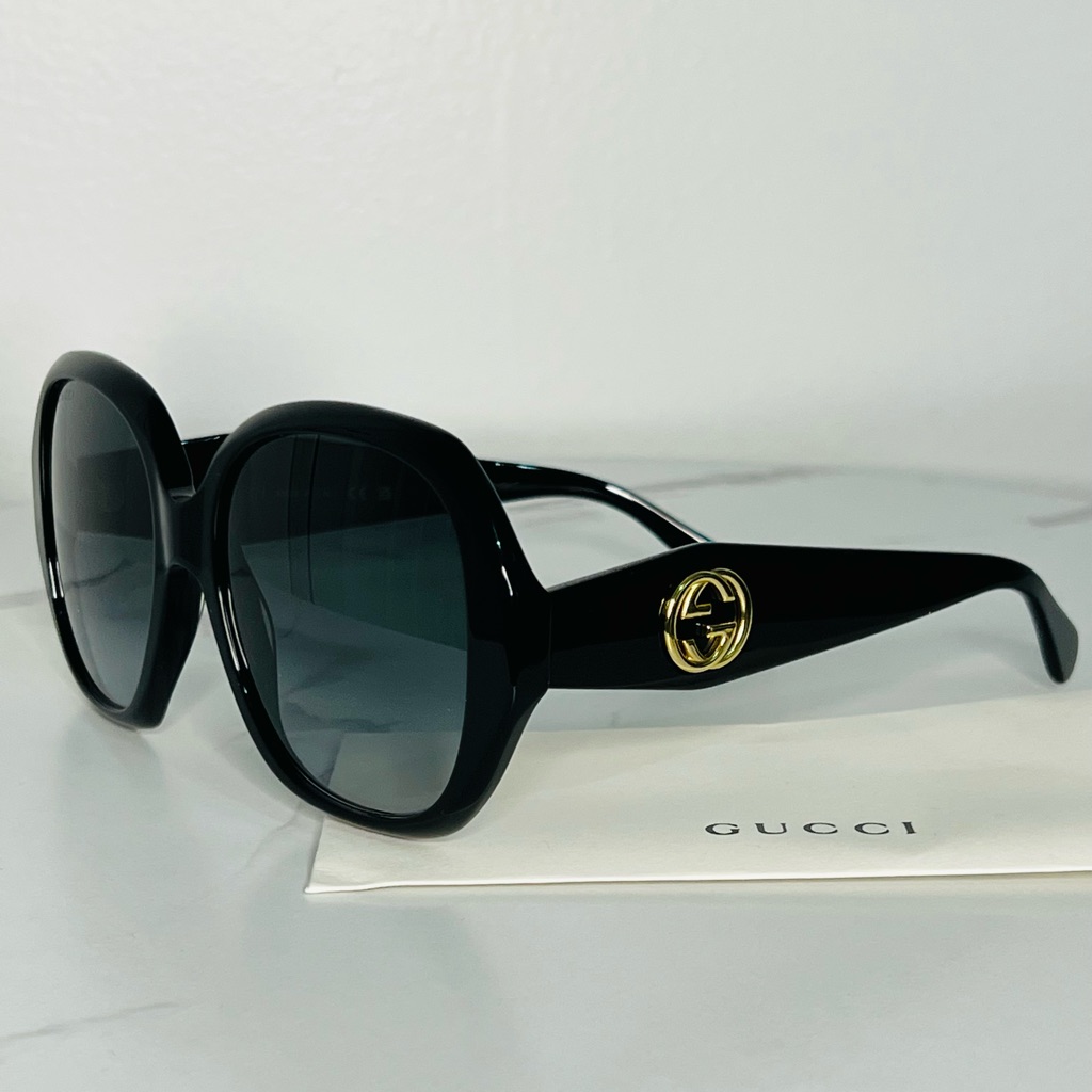 Gucci Oversized Black Sunglasses
